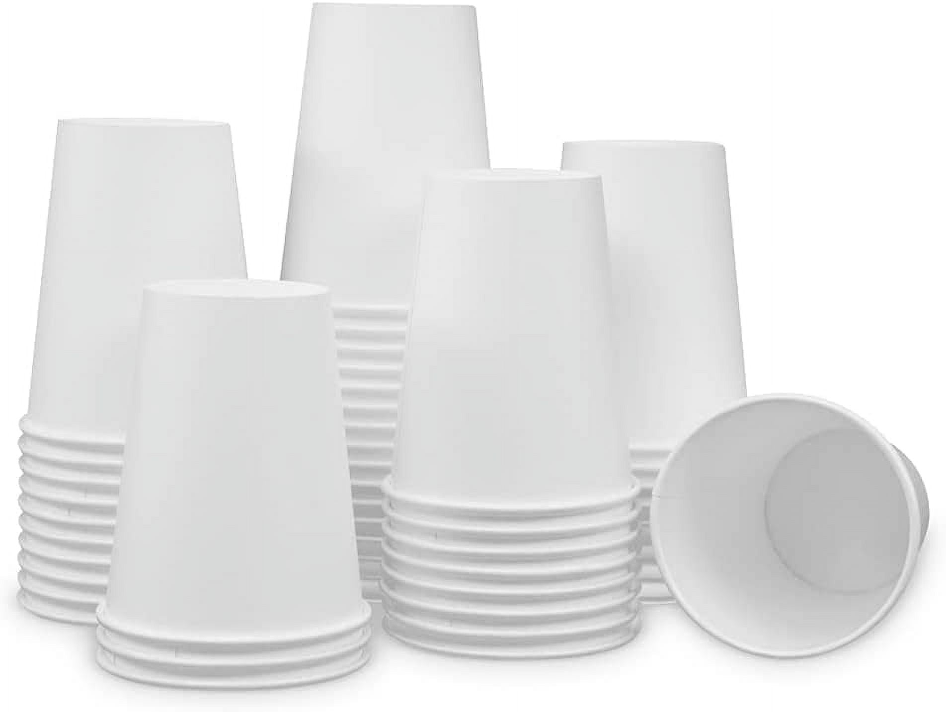 Siptown 12 oz 1000 Pack Disposable Paper Cups for Hot Drinks, Coffee ...