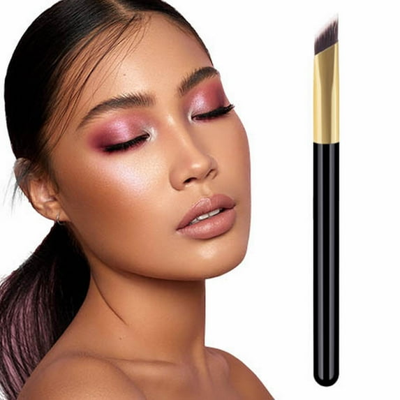 Siquannn 1pc Hairline Brush Eyebrow Brush Eyebrow Brush Eyebrow Brush Concealer Makeup Lift Skin Device Silk Hair Rollers For Sleeping Hand Held Face Massager Led Light Microcurrent Face Satin Hair