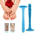 thumbnail image 1 of Siquannn 2PC Pedicure Grater for Feet Foot Buffer Remover Feet Washer Fresh Eggs Daily Stinky Feet Pumice Stone with Handle Heel Remover Spanking Implements Feet Lotion Baby Feet Peel, 1 of 6