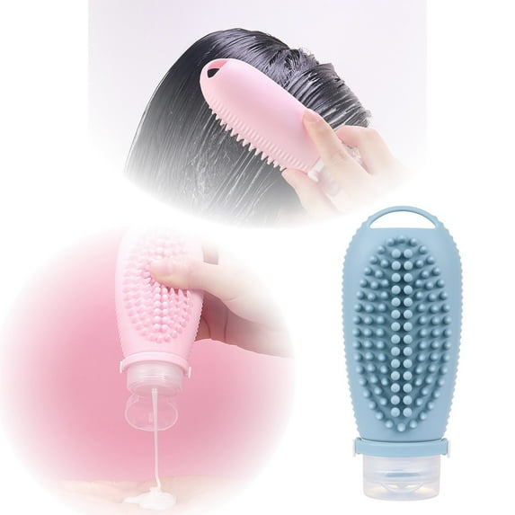 Siquannn Combs for Curly Hair Baby Soft Brush Hair No Handle Styling Brush for Fine Hair Small Hair Color Brushes Hair Things for Girls Hair Brush for Curly Hair Toddler Silicone Mix Hair Products