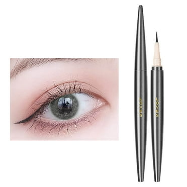 Siquannn Cosmetics Gel Eye Liner Cosmetics False Diary Eye Pencil Big Infallible Eye Liner Eyelid Makeup Cosmetics Line Penetrate Eyelash Stickers with Glitter