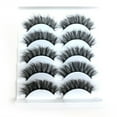 thumbnail image 1 of Siquannn False Eyelashes Lashes Short Eyelashes Extension Strips Lashes Cluster Eyelashes Lashes 15mm Eyelash Container 3d Eyelashes Reusable Long Wispy Lashes 30mm Lashes Pack, 1 of 6