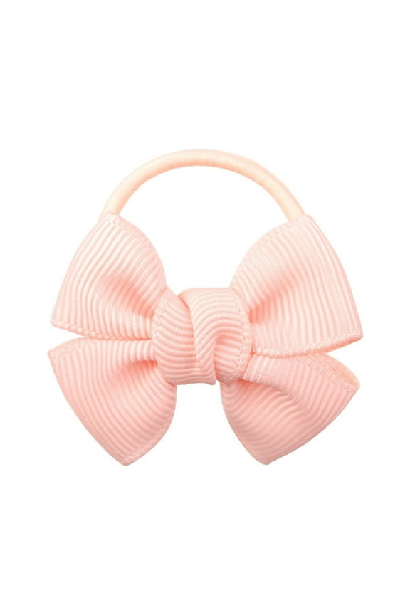 Mini Hair Bands Hair Ties Small Clear Rubber Bands Teeth Sports Headbands for Girls under 5 Elastics Bands Hair Tie Organizer Toddler Bow Holder for Girls Hair Bows And Headbands Clear Rubber