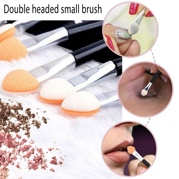 Siquannn Nail Beauty Counter Oval Makeup Brushes Ring Cover Girls Brushes Make up Setting Spray Eye Shadow Brush for Set Eye Brush Makeup Products Fashion 1x Foundation Makeup Brush Flat Top for Face