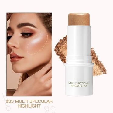 Siquannn Skin Tint Glow on Makeup Pearls Face Glow Makeup Face Highlighter Stick Concealer Wet & Wild Highlighter Stick Star Make up Alien Poly Filler for Makeup Blusher Wet And Wild