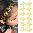thumbnail image 1 of Siquannnn 12 PCS 1.21'' Star Hair Clips Snap Hair Barrettes Non Slip Star Hair Accessories For Girls Women Mini Cute Things for Girls Lots, 1 of 2