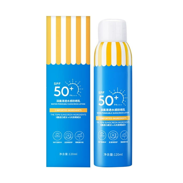 Siquannnn 120ml Hydrating Light Isolation Sunscreen Spray Anti