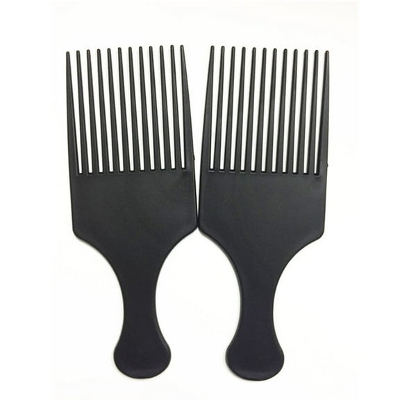 Siquannnn Afro Comb Curly Hair Brush Salon Hairdressing Styling Long Tooth Styling Pick Little Girl Hair Brush Soft