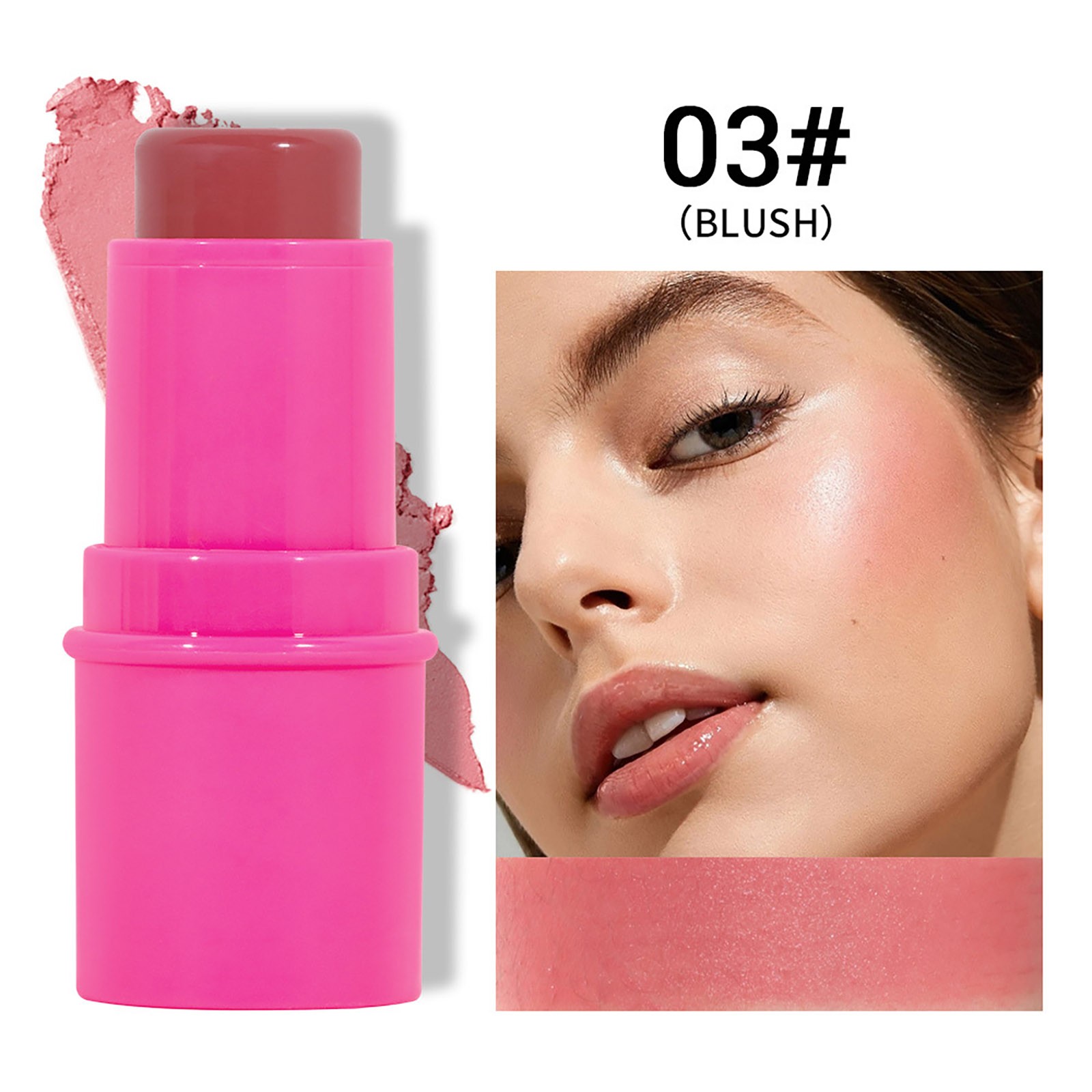 Siquannnn Multifunctional Makeup Facial Stick Natural High Color