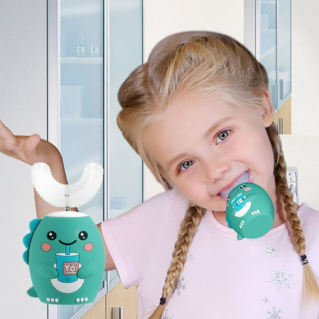 Siquannnn Water Pick Portable U Shaped Children's Electric Toothbrush ...