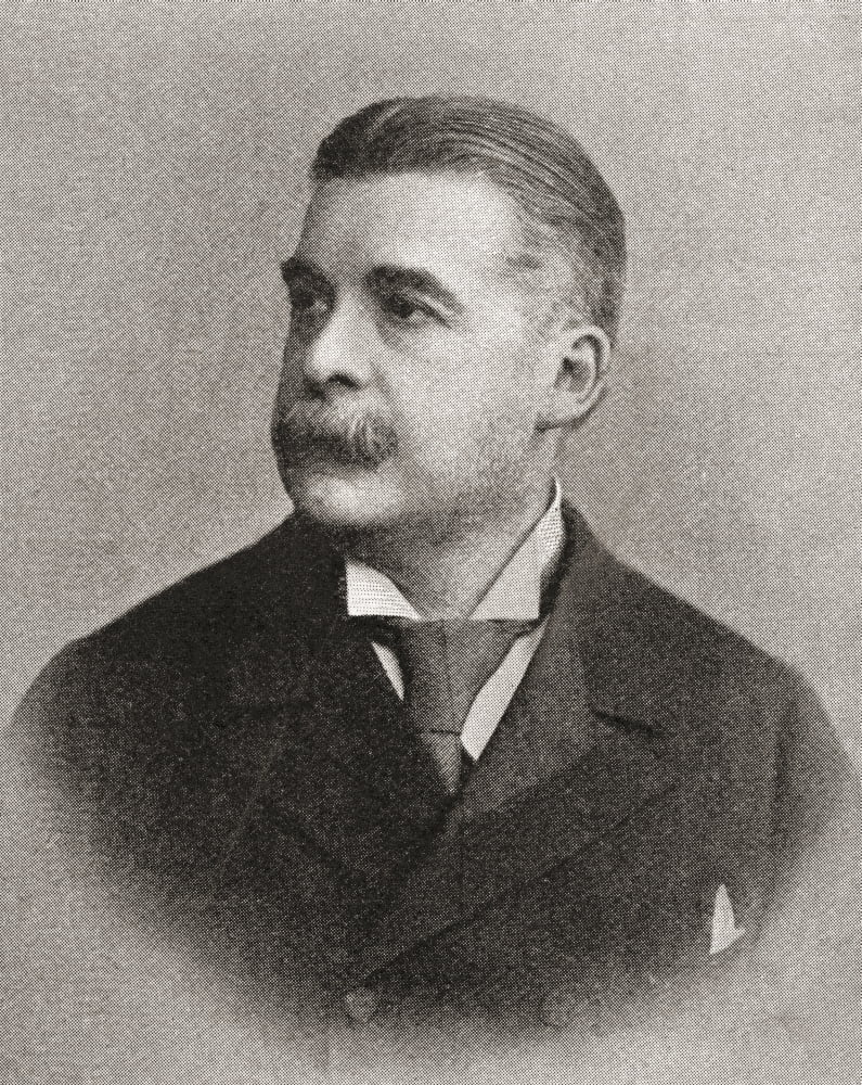 Sir Arthur Seymour Sullivan 1842 Canvas Art - Ken Welsh Design Pics (24 x 30)