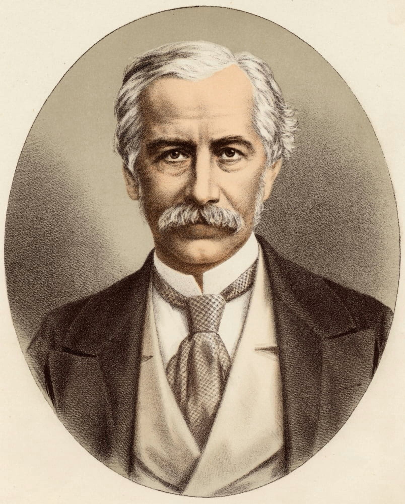 Sir Bartle Frere 1St Baron 1815-1884 Sir Henry Bartle Edwards 1St Baronet British Colonial Administrator From A Photograph By MessersElliot And Fry Canvas Art - Ken Welsh Design Pics (13 x 17)