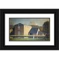thumbnail image 1 of Sir Charles John Holmes 18x12 Black Ornate Wood Framed Double Matted Museum Art Print Titled - A Warehouse (1921), 1 of 5