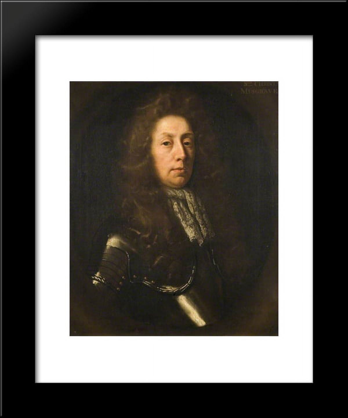 Sir Christopher Musgrave 20x24 Framed Art Print by Riley, John ...