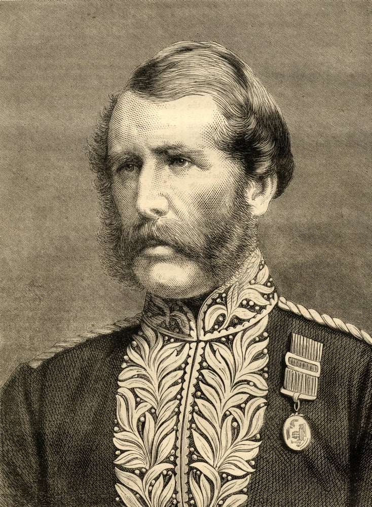 Sir Edmund Henderson 1821-1896 Chief Commissioner Of The Metropolitan Police 1869-86 Canvas Art - Ken Welsh Design Pics (26 x 34)