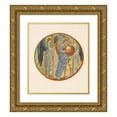 thumbnail image 1 of Sir Edward Coley Burne-Jones 15x17 Gold Ornate Wood Frame and Double Matted Museum Art Print Titled - Golden Gate (1905), 1 of 4