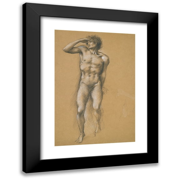 Sir Edward Coley Burne-Jones 17x24 Black Modern Framed Museum Art Print Titled - The Call of Perseus