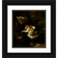 thumbnail image 1 of Sir Edwin Henry Landseer 15x16 Black Ornate Wood Framed Double Matted Museum Art Print Titled - The Cat's Paw (C. 1824), 1 of 5