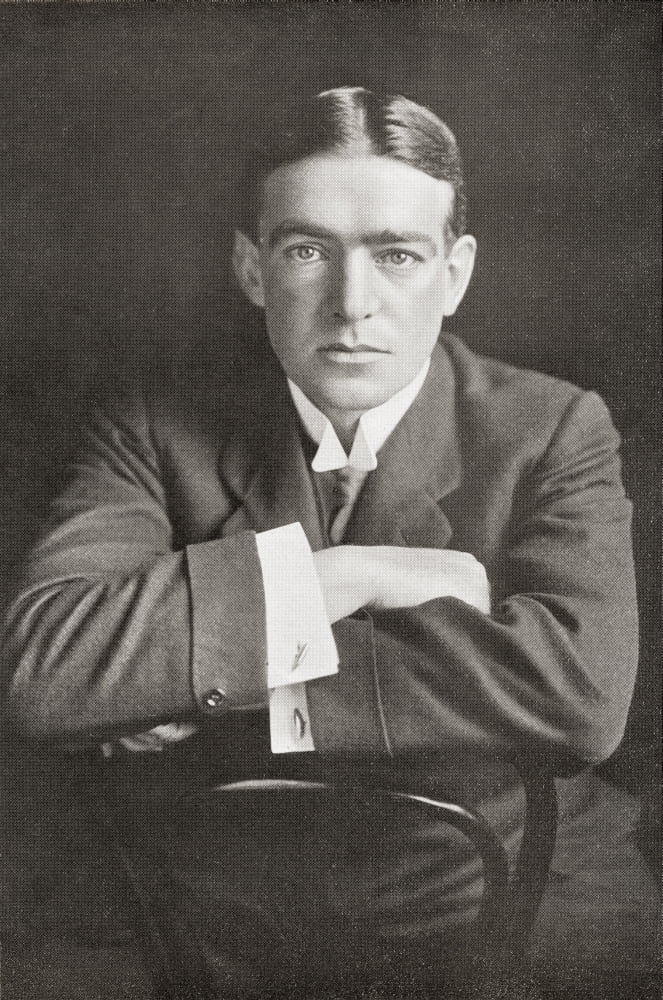 Sir Ernest Henry Shackleton 1874 Canvas Art - Ken Welsh Design Pics (22 x 34)