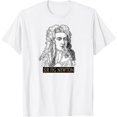 Sir Fig Newton Isaac Eating Figs Fun Gag Gift for Teacher TShirt
