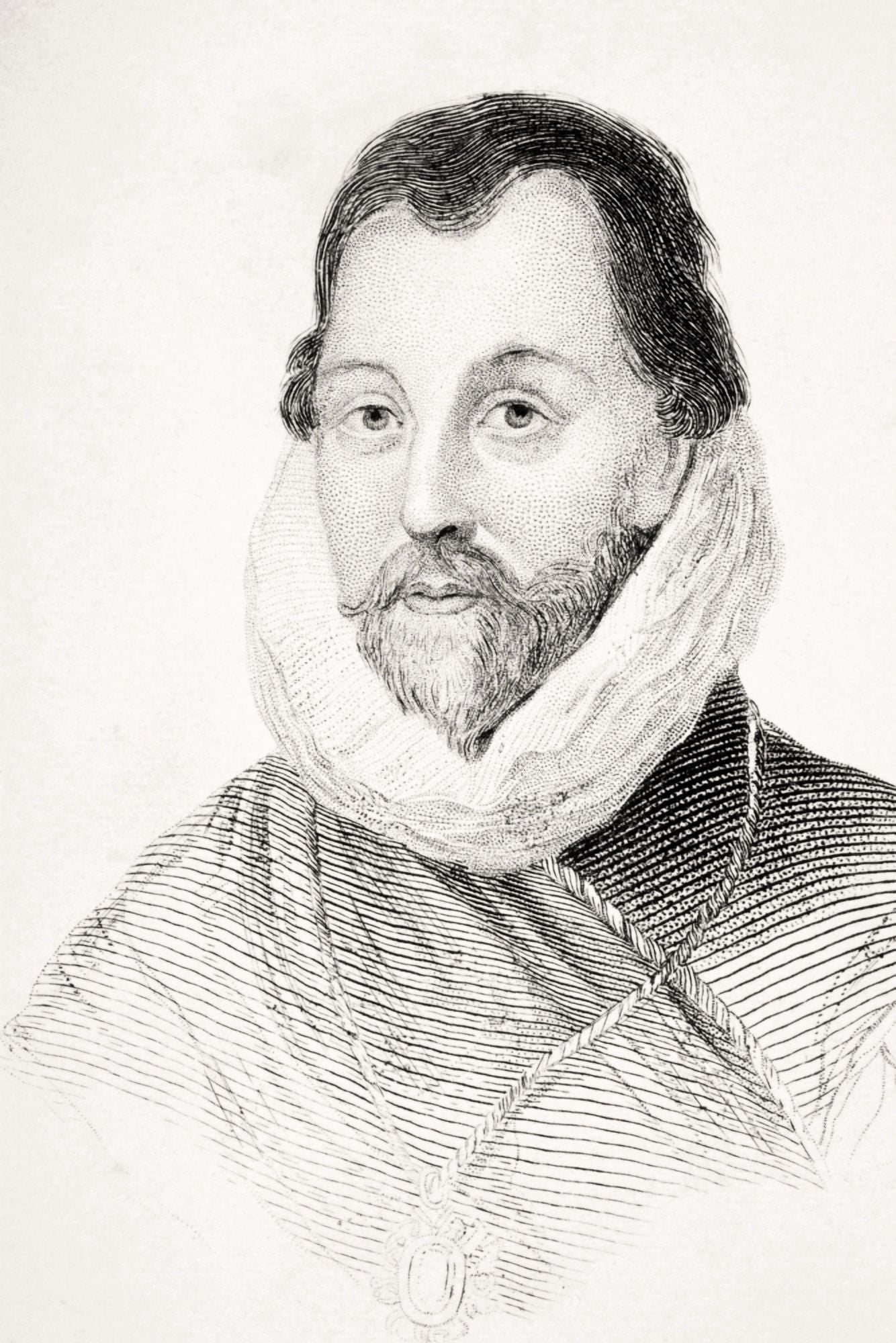 Sir Francis Drake C15403 1596 English Admiral From Old Englands Worthies By Lord Brougham And Others Published London Circa 1880s Canvas Art - Ken Welsh Design Pics (11 x 17)