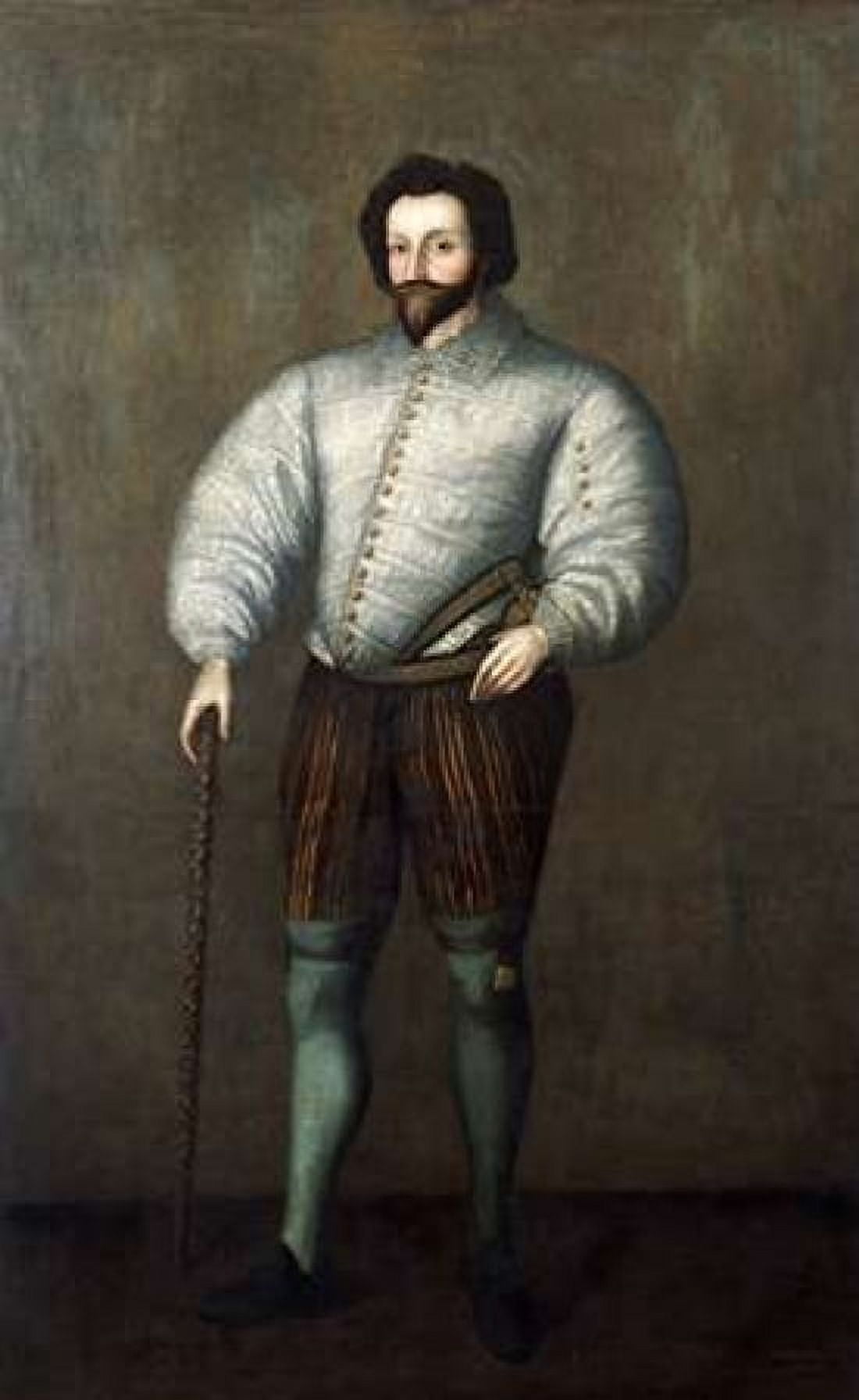 Sir Francis Drake Canvas Art - English School (12 x 18)