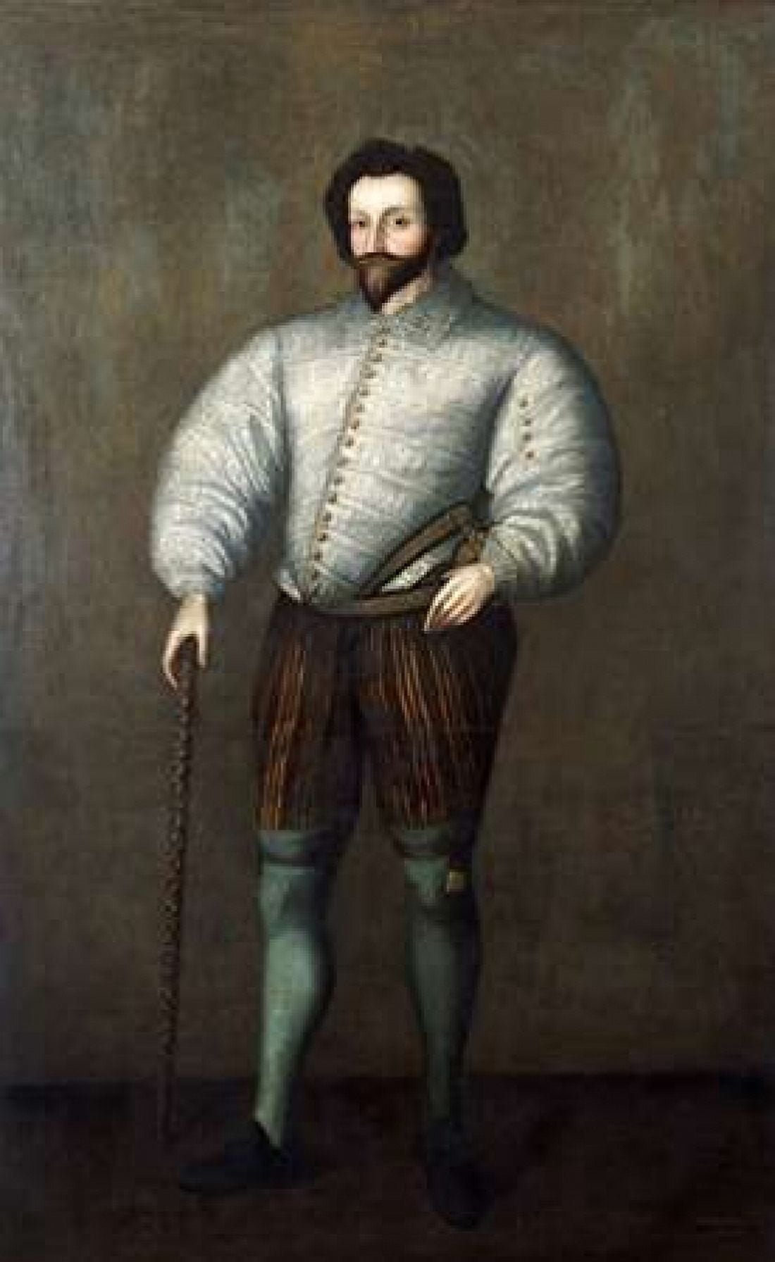 Sir Francis Drake Canvas Art - English School (24 x 36)