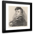 thumbnail image 1 of Sir George Hayter 12x14 Black Modern Framed Museum Art Print Titled - Sir George Hayter (1822), 1 of 5