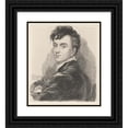 thumbnail image 1 of Sir George Hayter 15x17 Black Ornate Wood Framed Double Matted Museum Art Print Titled - Sir George Hayter (1822), 1 of 5