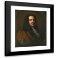 thumbnail image 1 of Sir Godfrey Kneller 15x18 Black Modern Framed Museum Art Print Titled - Portrait of Nicola Matteis (C.1640-1714) (1682), 1 of 5