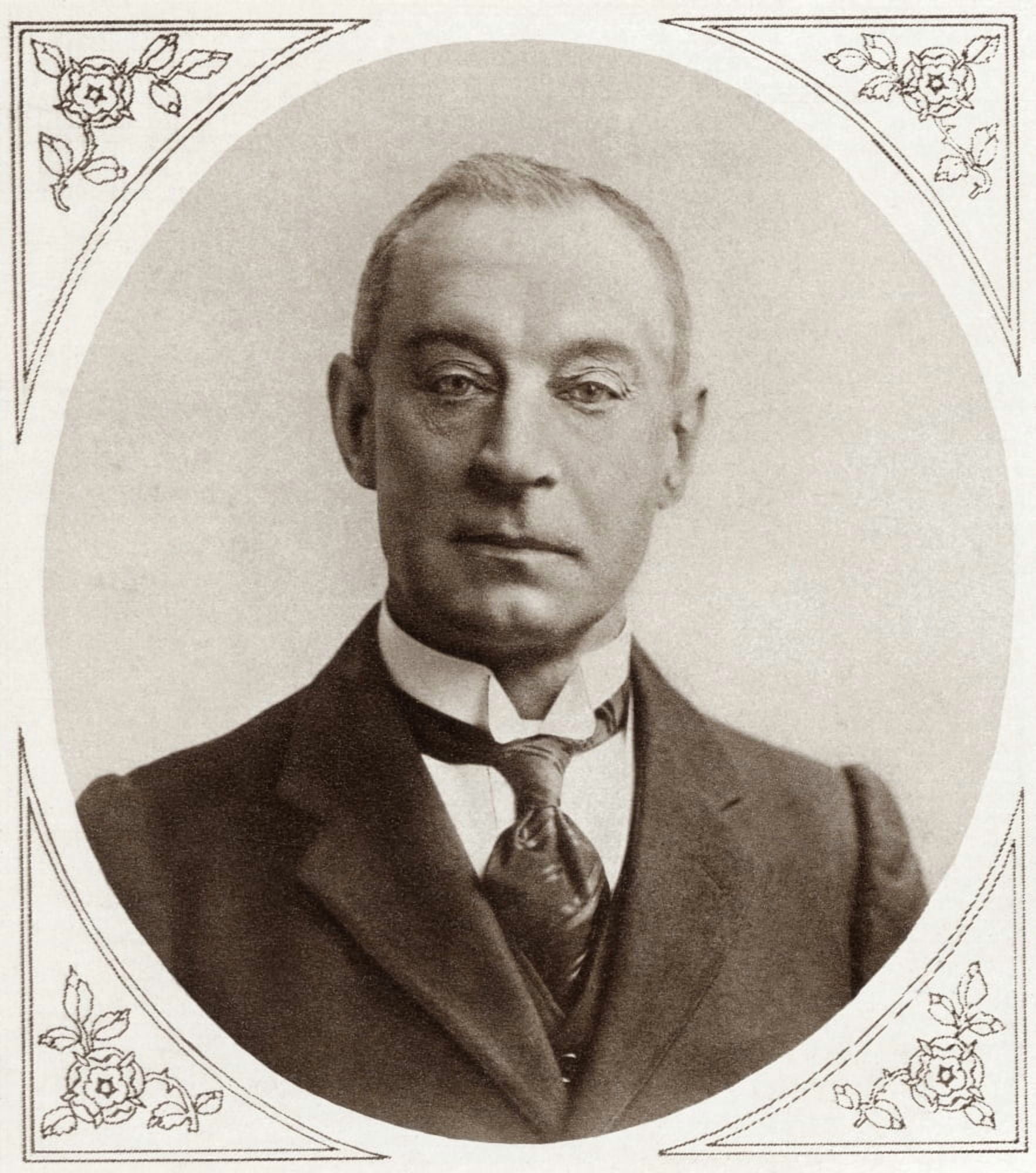 Sir Henry Bradwardine Jackson 1855 To 1929 Admiral In The British Navy From The Illustrated War News 1915 Canvas Art - Ken Welsh Design Pics (13 x 15)