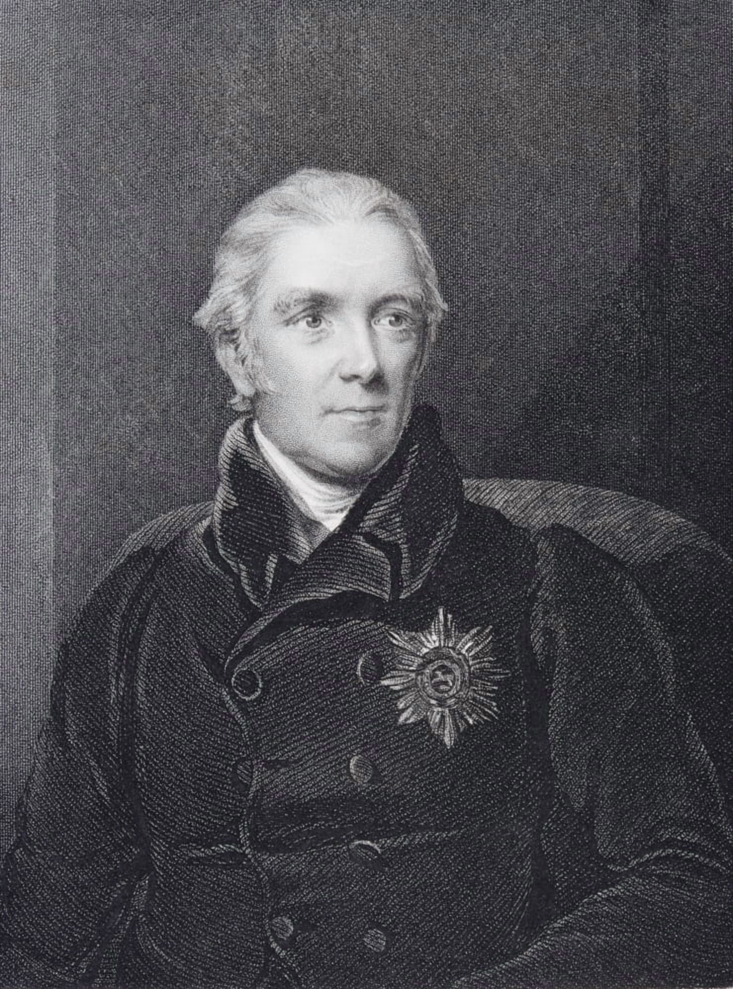Sir Henry Halford 1766 To 1844 English Physician & President Of Royal College Of Surgeons Engraved By J Cochran After H Room Canvas Art - Ken Welsh Design Pics (24 x 32)