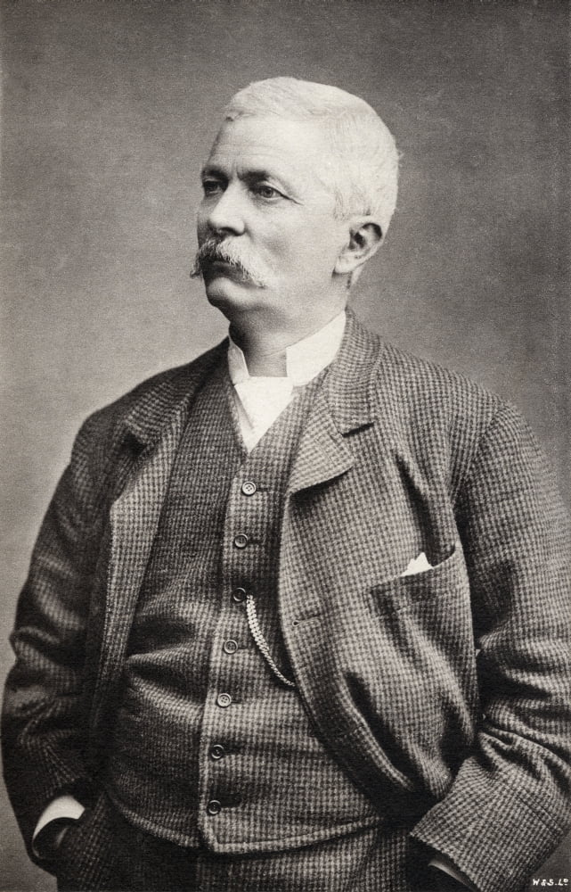 Sir Henry Morton Stanley 1841 To 1904 Welsh Journalist And Explorer Of Africa From In Darkest Africa By Henry M Stanley Published 1890 Canvas Art - Ken Welsh Design Pics (22 x 36)