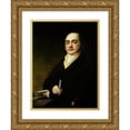 thumbnail image 1 of Sir Henry Raeburn 15x18 Gold Ornate Wood Frame and Double Matted Museum Art Print Titled - Portrait of John Baillie (1772-1833) (1817), 1 of 4