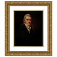 thumbnail image 1 of Sir Henry Raeburn 20x23 Gold Ornate Framed and Double Matted Museum Art Print Titled - Portrait of Sir Alexander Munro, 1 of 4