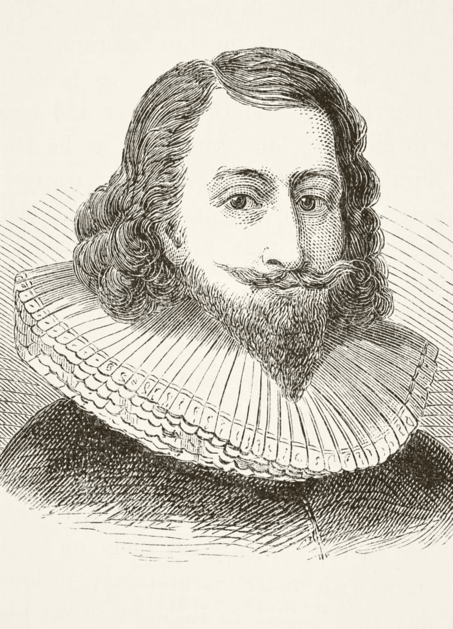 Sir John Eliot 1592 To 1632 English Statesman From The National And Domestic History Of England By William Aubrey Published London Circa 1890 Canvas Art - Ken Welsh Design Pics (12 x 17)