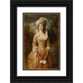 thumbnail image 1 of Sir John Everett Millais 11x14 Black Ornate Wood Framed Double Matted Museum Art Print Titled: Clarissa (1887), 1 of 5