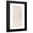 thumbnail image 1 of Sir John Everett Millais 13x24 Black Modern Framed Museum Art Print Titled - Tennyson's ‘St Agnes Eve’ - Compositional Sketch (1856), 1 of 5