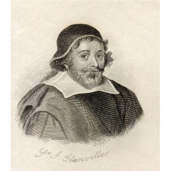 Sir John Glanville The Younger 1586 - 1661 English Lawyer & Politician Poster Print, 13 x 15