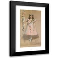 thumbnail image 1 of Sir John Lavery 9x14 Black Modern Framed Museum Art Print Titled - The Garlanded Girl 1896, 1 of 5