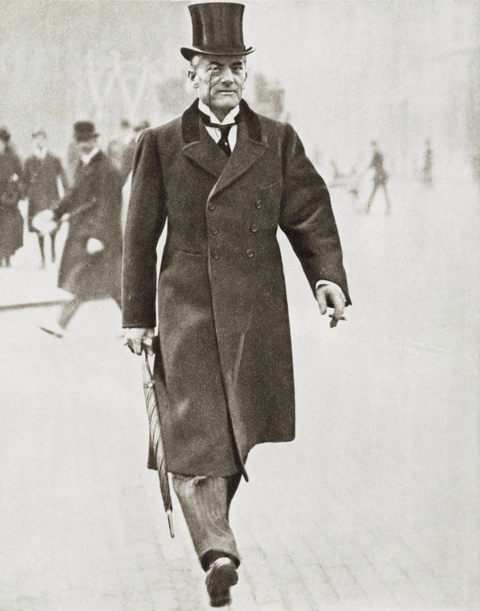 Sir Joseph Austen Chamberlain 1863  Canvas Art - Ken Welsh  Design Pics (26 x 34)
