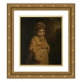 thumbnail image 1 of Sir Joshua Reynolds 12x14 Gold Ornate Wood Frame and Double Matted Museum Art Print Titled - The Strawberry Girl (1772 - 1773), 1 of 4