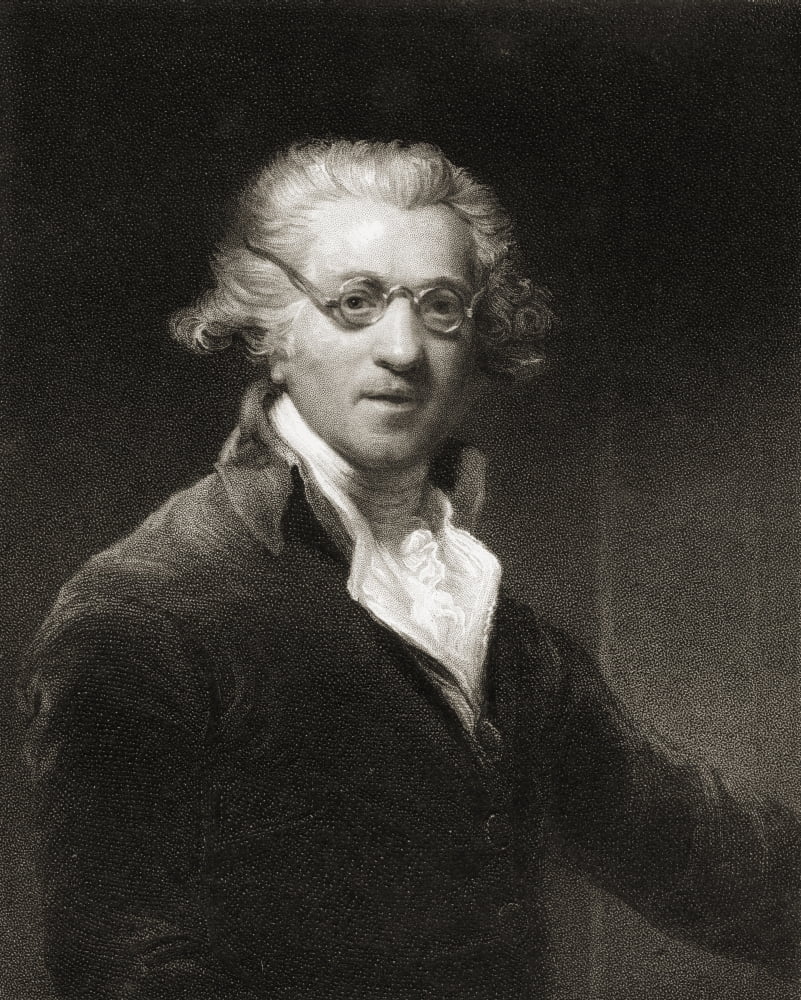 Sir Joshua Reynolds 1723-1792 English Portrait Painter And Aesthetician Canvas Art - Ken Welsh Design Pics (13 x 17)