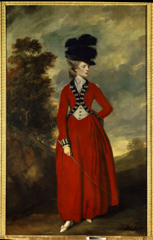 Sir Joshua Reynolds (1723-1792) English School Canvas Art - (18 x 24)