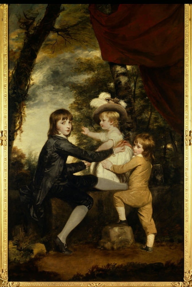Sir Joshua Reynolds (1723-1792) English School Canvas Art - (18 x 24)