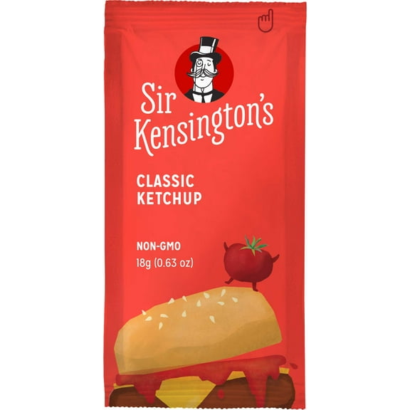Sir Kensington's Classic Ketchup Single Serve, 18 g - Case of 600