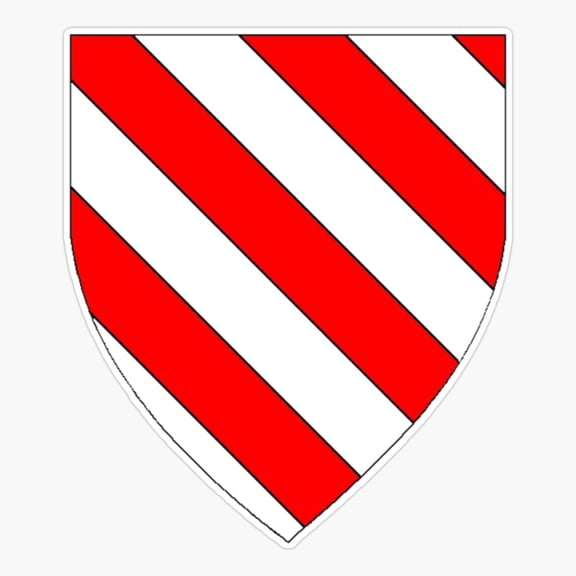 Sir Lancelot Royal Coat Arms Sticker