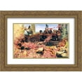 thumbnail image 1 of Sir Lawrence Alma Tadema 2x Matted 24x20 Gold Ornate Framed Art Print 'The Roses of Heliogabalus', 1 of 2