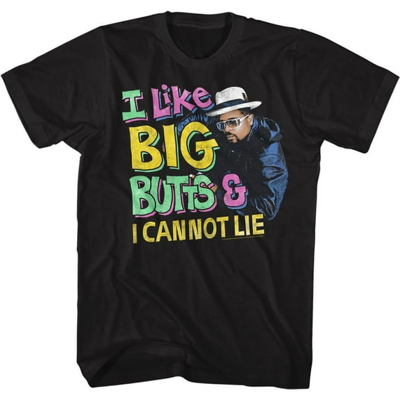 Sir Mix-a-Lot Cannot Lie Black Adult T-Shirt