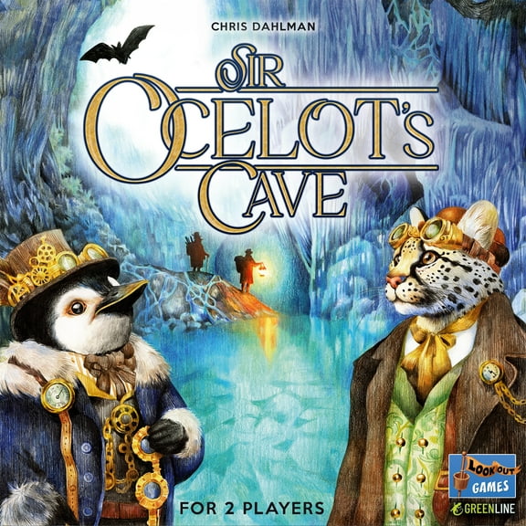 Sir Ocelot's Cave Family Strategy Board Game for Ages 8+, from Asmodee